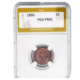1896 Indian Head Cent PGA PR65