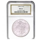 1904-O Morgan Silver Dollar NGC MS63