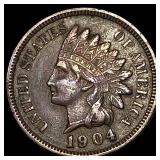 1904 Indian Head Cent NEARLY UNCIRCULATED