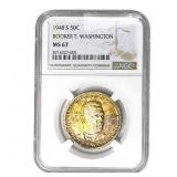 1948-S Booker T Half Dollar NGC MS57