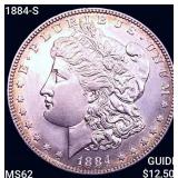 1884-S Morgan Silver Dollar UNCIRCULATED