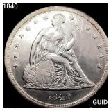 1840 Seated Liberty Dollar UNCIRCULATED
