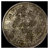 Japan Meji Period Silver 1 Yen Chopmarks NEARLY U