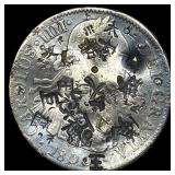 Colonial Spain Silver 8 Reales Chopmarks NEARLY U