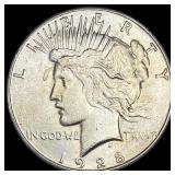 1928-S Silver Peace Dollar CLOSELY UNCIRCULATED