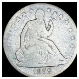 1859-O Silver Half Dollar NICELY CIRCULATED