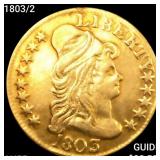 1803/2 $5 Gold Half Eagle HIGH GRADE