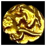 1638-1812 India Mysore .012 Gold Fanam UNCIRCULATE