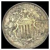 1867 Shield Nickel HIGH GRADE