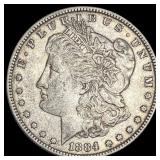 1884-S Silver Morgan Dollar NEARLY UNCIRCULATED