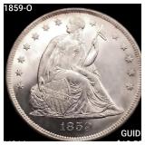 1859-O Seated Liberty Dollar CHOICE BU