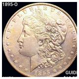 1895-O Morgan Silver Dollar CHOICE AU