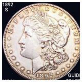 1892-S Morgan Silver Dollar UNCIRCULATED