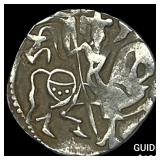 India Rajput 700-1000  Silver Jital NEARLY UNCIRC
