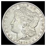 1904-S Silver Morgan Dollar NEARLY UNCIRCULATED
