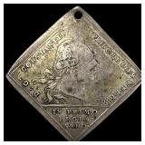 1789 Germany Silver 1/3rd Thaler NEARLY UNCIRCULAT