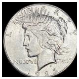 1928 Silver Peace Dollar CLOSELY UNCIRCULATED