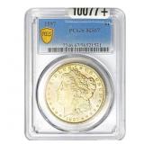 1897 Morgan Silver Dollar PCGS MS67