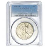 1946-S Walking Liberty Half Dollar PCGS MS63