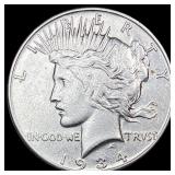 1934 Peace Silver Dollar NEARLY UNCIRCULATED