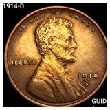 1914-D Wheat Cent UNCIRCULATED