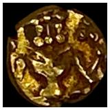 1638-1812 India Mysore .012 Gold Fanam UNCIRCULATE