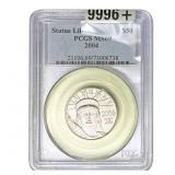 2004 $50 1/2oz Platinum Statue of Lib. PCGS MS69