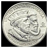 1924 Silver Huguenot-Walloon Half Dollar UNCIRCULA