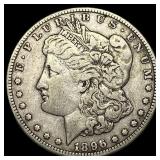 1896-S Silver Morgan Dollar ABOUT UNCIRCULATED