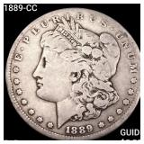 1889-CC Morgan Silver Dollar NICELY CIRCULATED
