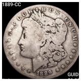 1889-CC Morgan Silver Dollar NICELY CIRCULATED
