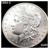 1884-S Morgan Silver Dollar UNCIRCULATED