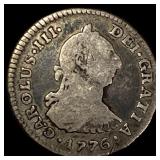 Mexico Silver 1 Peso  NEARLY UNCIRCULATED