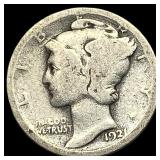 1921 Silver Mercury Dime NICELY CIRCULATED