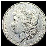 1902-S Silver Morgan Dollar CHOICE AU