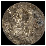 1801 Colonial Spain Silver 8 Reales NEARLY UNCIRCU