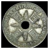 1945 New Guinea Silver 1 Shilling  UNCIRCULATED