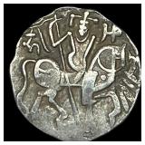 India Rajput 700-1000  Silver Jital NEARLY UNCIRC