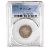 1925 Buffalo Nickel PCGS AU55