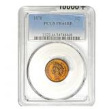 1878 Indian Head Cent PCGS PR64 RB