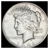 1921 Silver Peace Dollar CLOSELY UNCIRCULATED