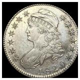 1820 Capped Bust Half Dollar CLOSELY UNCIRCULATED