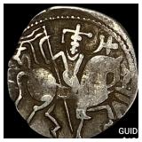 700-1000 AD India Rajput Silver Jital NEARLY UNCIR