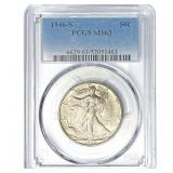 1946-S Walking Liberty Half Dollar PCGS MS66