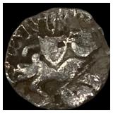 India Rajput 700-1000  Silver Jital NEARLY UNCIRC