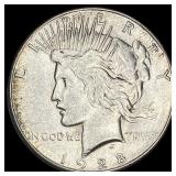1928-S Silver Peace Dollar UNCIRCULATED