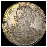1780 Peru Silver 2 Reales