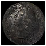 1776 Peru Silver 1 Real  NEARLY UNCIRCULATED
