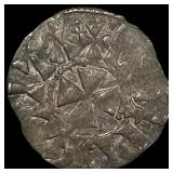 France, Meaux 1045-1082 Gautier I Silver Denier N