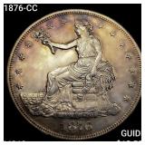 1876-CC Silver Trade Dollar CHOICE BU